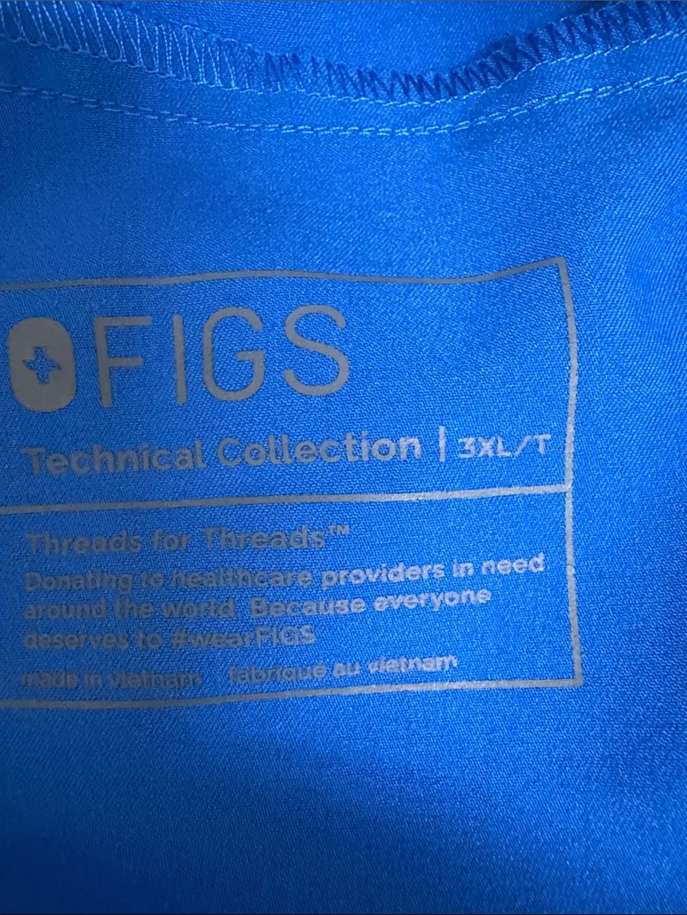 FIGS Men's Royal Blue Scrub Jogger Pants and Top